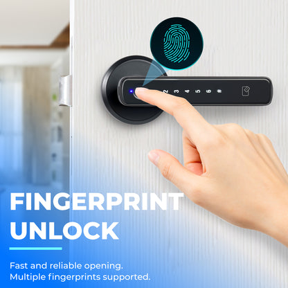 Smart Electronic Fingerprint Password + Card Lock