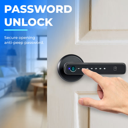 Smart Electronic Fingerprint Password + Card Lock